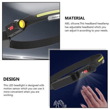 Perfect Dealz Motion Sensor LED Headlamp