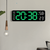 LED Digital Wall Clock with Temperature Display image 0