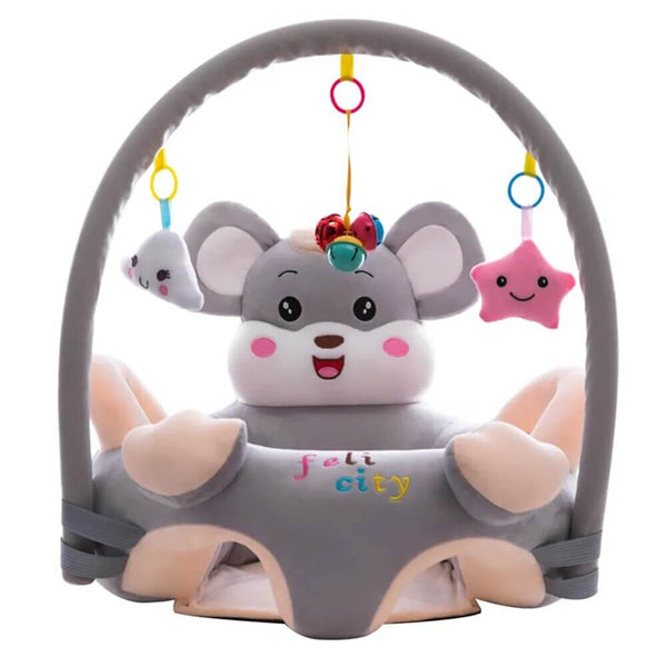 Kids Plush Chair Baby Seats Sofa With Game Pole image 6