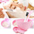 4 in 1 Mask Bowl and Brush Set for precise and convenient skincare application with mixing bowl and brush.