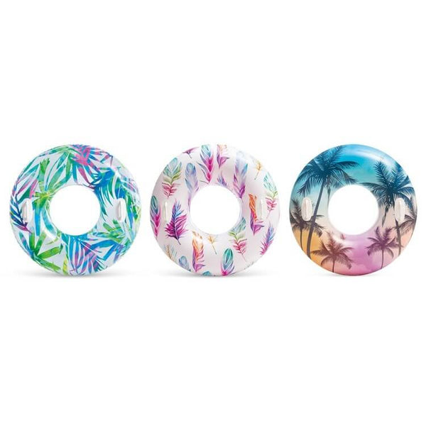Perfect Dealz Tropical Circular Float Swim Ring