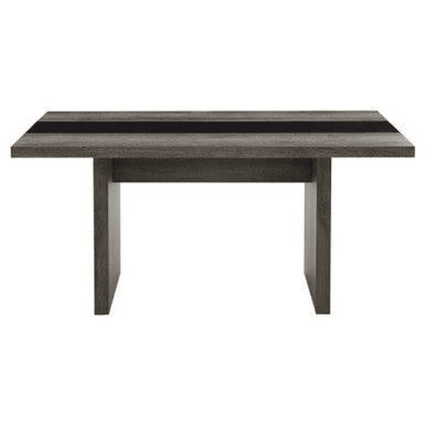 Perfect Dealz Lakeview Glass Inlay Dining Table