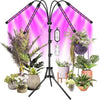 Wireless LED Grow Light providing full-spectrum illumination for indoor plants, enhancing growth and vitality.
