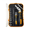 Perfect Dealz 61pcs Socket Screwdriver Bit Set With Rotatable Ratchet Handle and Storage Case