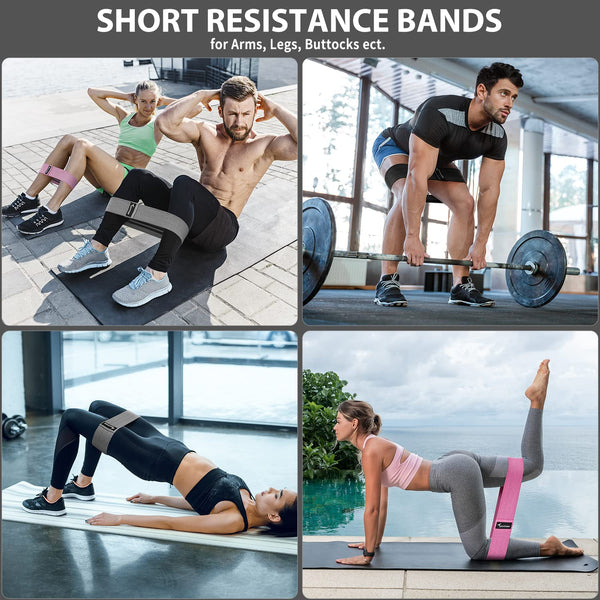 Perfect Dealz Hip Resistance Exercise Band 3Pcs