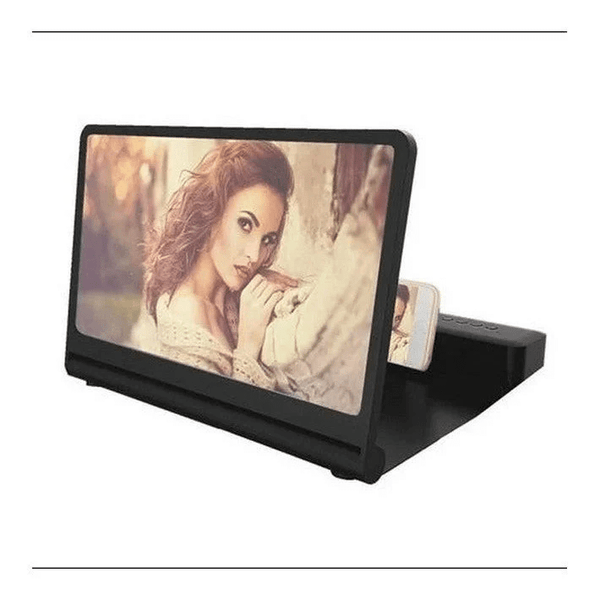 Perfect Dealz 3D Phone Screen Magnifier with Bluetooth Speaker