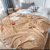 Cozy Ultra-Soft Fleece Throw Blanket - Beige image
