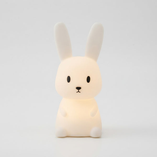 Little Bunny Silicone Night Light in a soft silicone, playful bunny design, perfect for bedrooms and bedside spaces.