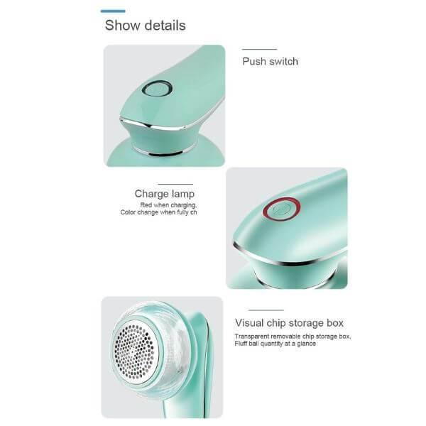 Perfect Dealz Rechargeable Lint Remover