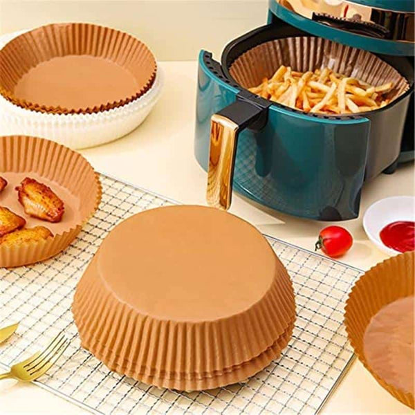 Perfect Dealz 50 Disposable Paper Liner for Air fryer Pad Paper