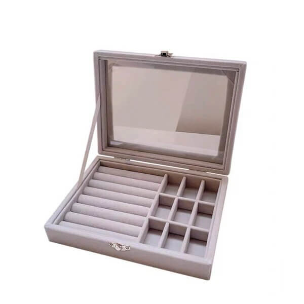 Perfect Dealz Multiple Compartments Jewelry Storage Box