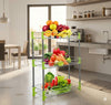 3 Tier Wire Market Basket Stand
