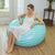 3D Stripe Inflatable Lazy Sofa Chair image 0