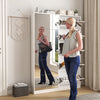 Freestanding Organised Storage Cabinet with mirrored doors, stylish design and storage for home organization.