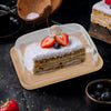 Wooden Cheese Board with Acrylic Cover