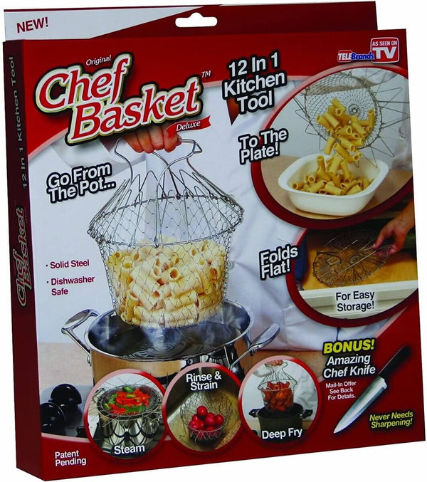 Perfect Dealz 12 in 1 Chef Basket Kitchen Tool