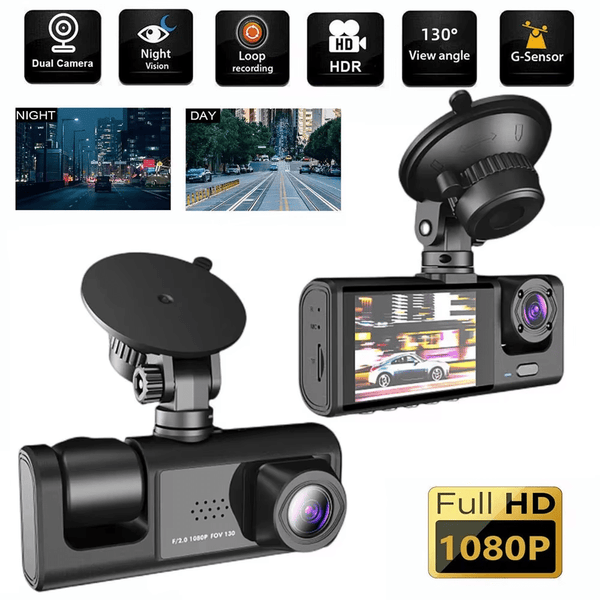 Three Way DVR Dash Camera image 0