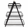 3 Tier Countertop Fruit Basket Holder Decorative Bowl Stand image 3