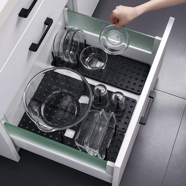 Perfect Dealz Space Saving Drain Rack Organizer