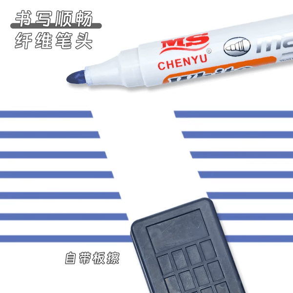 Perfect Dealz 3 Colors Whiteboard Markers and Whiteboard Eraser