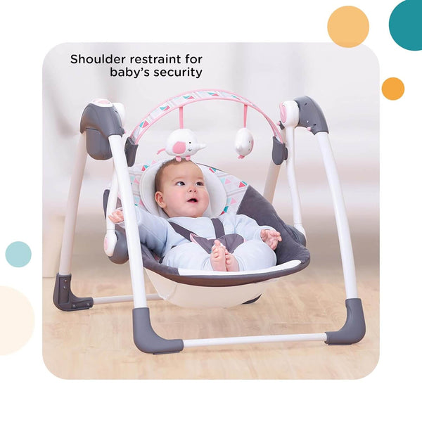 Deluxe Portable Baby Swing image 2