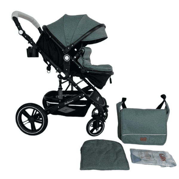 Perfect Dealz 3-in-1 Baby Stroller with Baby Bag