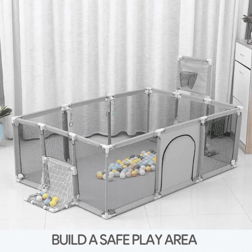 Baby Playpen With Basketball Hoop� image 3