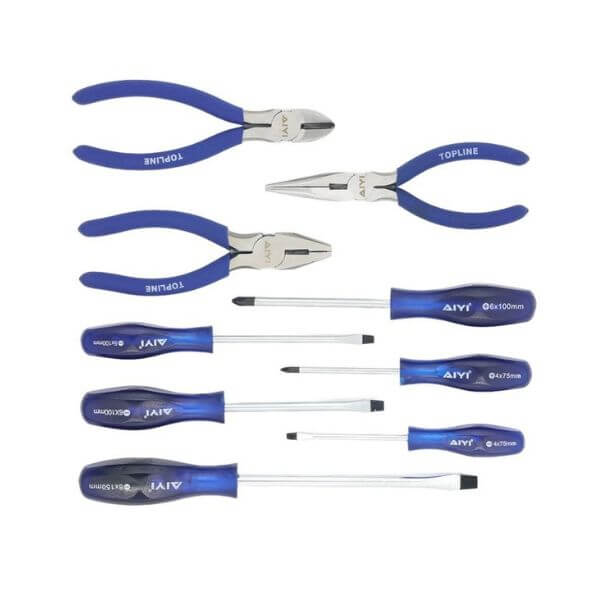 Perfect Dealz 9 Piece Screwdriver and Plier Set