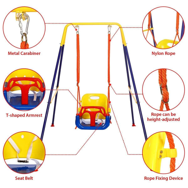 Perfect Dealz 3-in-1 Baby Swing Set