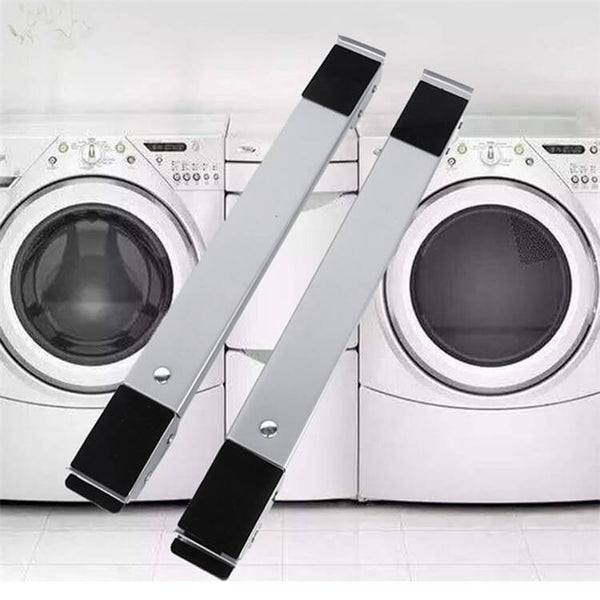 Extendable Appliance Rollers Moving Wheels Trolley for easy movement of heavy appliances next to washing machines.