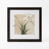 Framed White Lily Botanical Wall Art Print