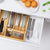 Perfect Dealz 5 Compartment Bamboo Drawer Organizer