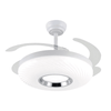 Perfect Dealz Modern White LED Ceiling Fan Light