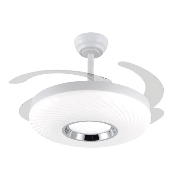 Perfect Dealz Modern White LED Ceiling Fan Light