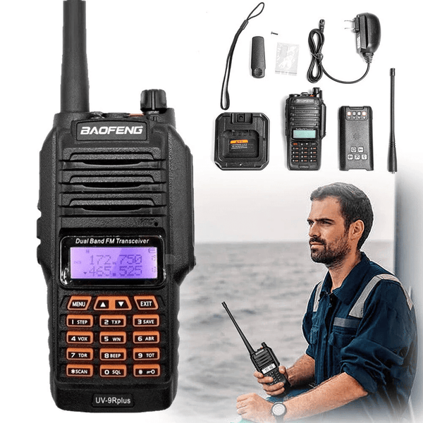 UV-9R Baofeng Waterproof Ham Two-Way Radio with FM image 1