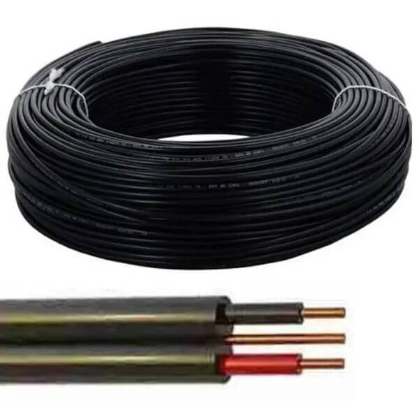 Perfect Dealz 100M 3x1.5mm Black Electrical Cable