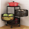 Perfect Dealz 3 Layer Rotating Vegetable Floor Rack