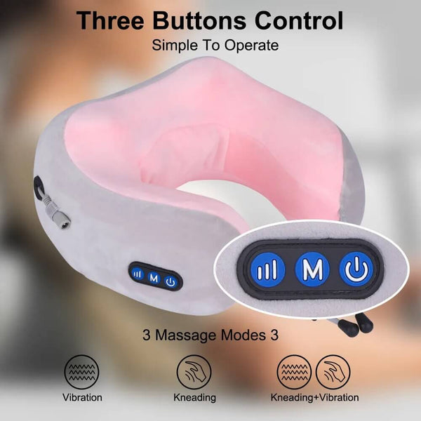 Perfect Dealz U Shaped Rechargeable Massage Pillow