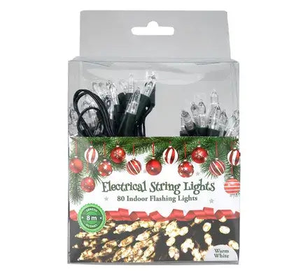 Festive Battery-Powered Pinecone LED String Lights – 1.5 m