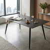 6 Seater Dining Table set elegantly with candles and decor in modern dining space.