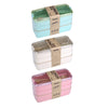 900ml 3-Layer Kids Bento Lunch Box with Spoon & Fork