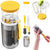6 in 1 Baby Bottle Cleaning Kit Travel Set with brushes and accessories for easy cleaning.