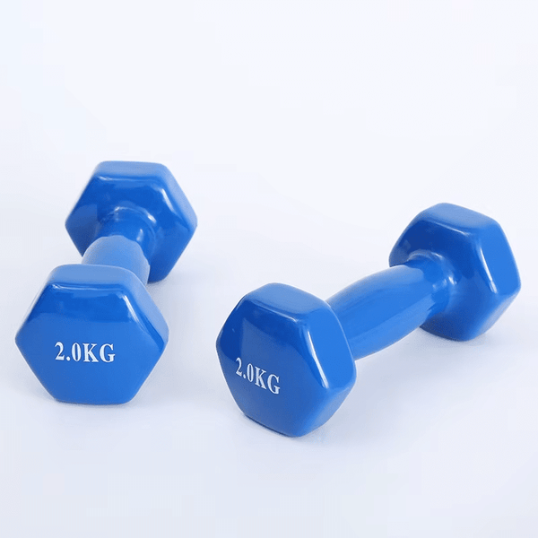 1 Piece 2Kg Dip-Molded Dumbbell image 4