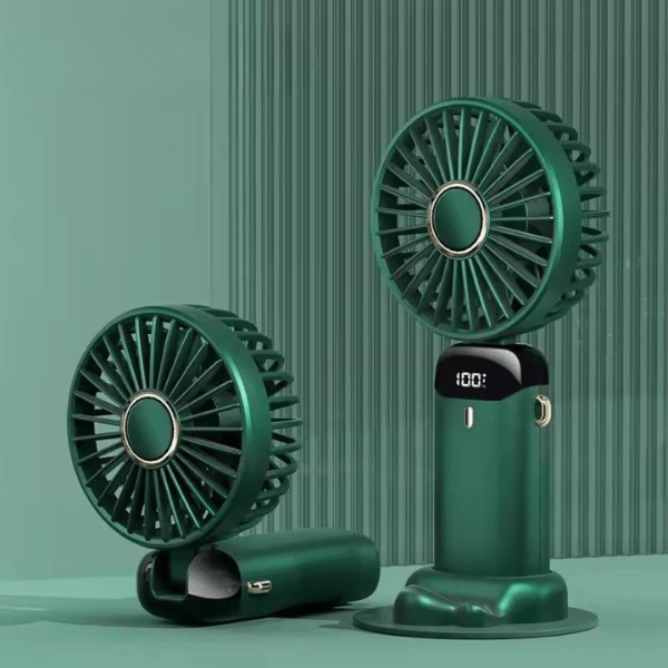 Perfect Dealz Portable Handheld Mini Fan with Power Display