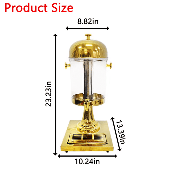 Perfect Dealz Stainless Steel Beverage Dispenser 8L