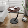Wooden C-Shape Frame Coffee Table image 0