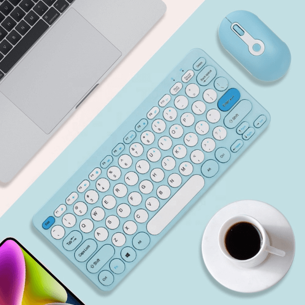 Perfect Dealz Wireless Mini Keyboard and Mouse Set
