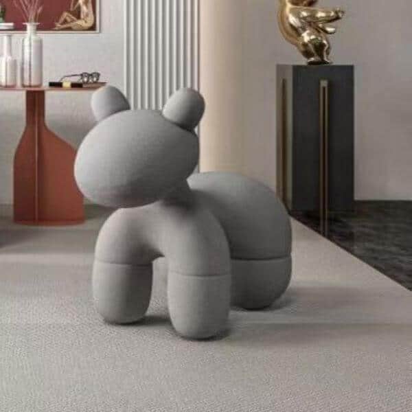 Kids Puppy Shaped Stool image 1