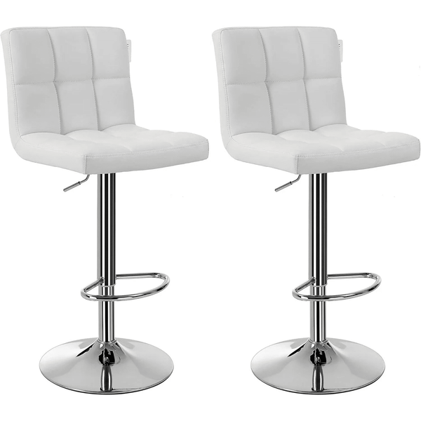 Faux Leather Kitchen Bar Stool image 1