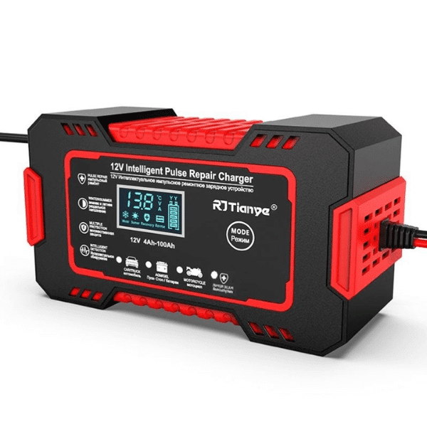 LCD Display Car Battery Charger 12V 6A image 2